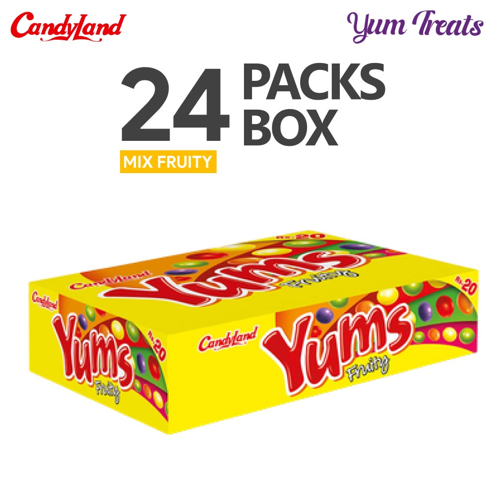 Candyland Yums – Fruity Chews (24-Packs)