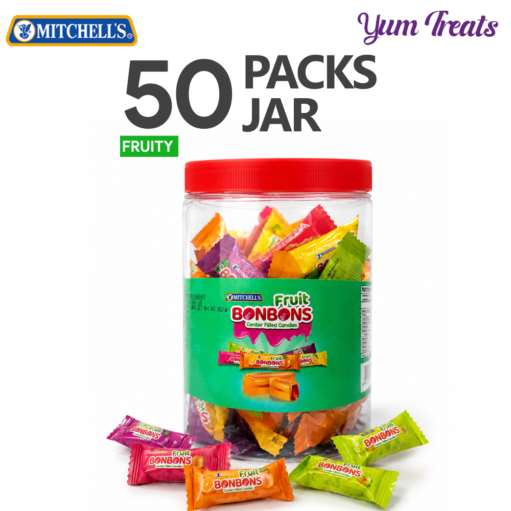 Mitchells Fruit BonBons Candy – Pack of 50