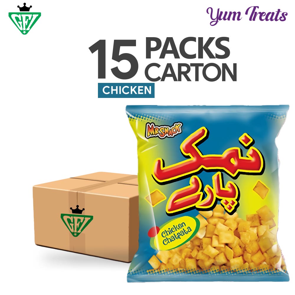 GFI Namak Paray – Chicken Chatpata Flavor (15-Packs)