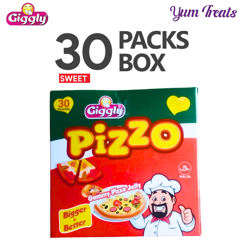 Giggly | Pizzo Gummy Jelly (30-Packs)