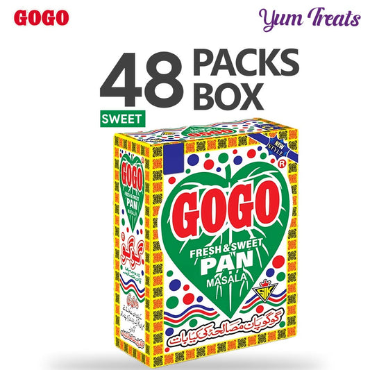 Gogo | Gogo Pan Masala – Sweet Flavor (48-Packs)