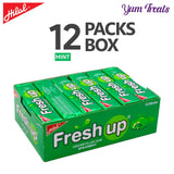 Hilal Fresh Up Spearmint – Liquid-Filled Chewing Gum (12 Sticks)