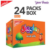 Hilal Jiggles Peach Jelly – Peach Flavored (24-Packs)