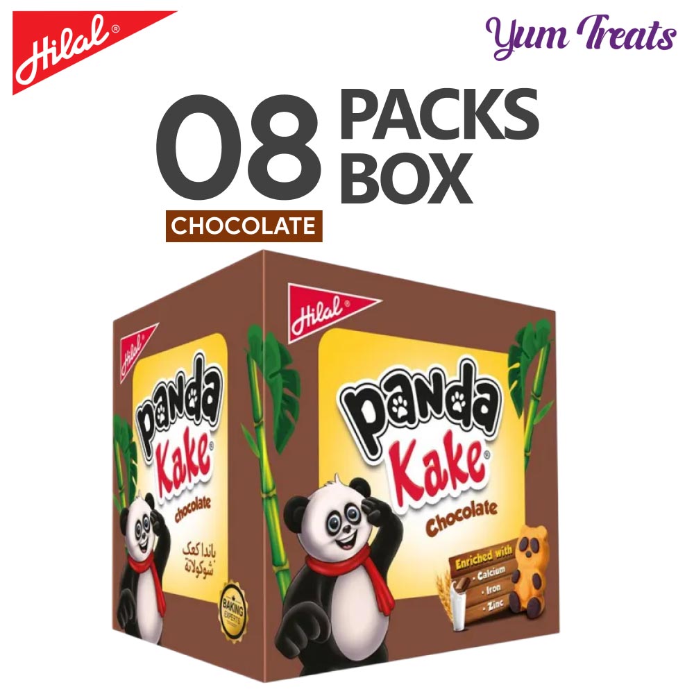 Hilal Panda Kake Chocolate Flavored (8-Packs)