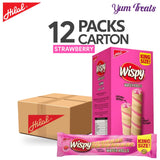 Hilal Wispy Strawberry Wafer Rolls
