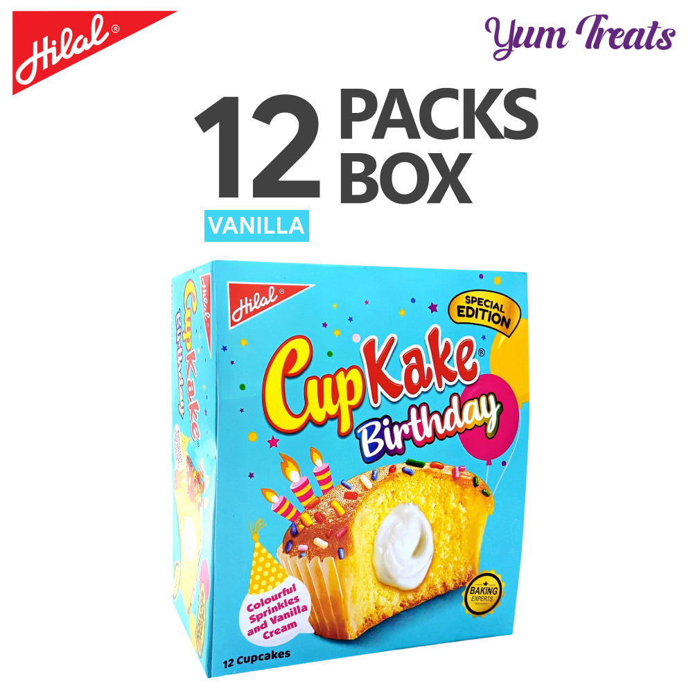 Hilal | Cup Kake Birthday – Vanilla Filled Cake