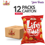 Ideal | Life Time Corn Puffs – Masala Masti Flavor (Pack of 12)