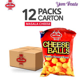 Kolson Cheese Balls – Masala Cheese (Large Size, 12-Packs)