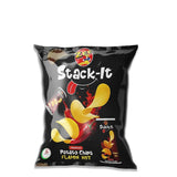 MD Stack-It Flamin' Hot Potato Chips – Fiery Flamin' Hot Flavor | Spicy, Crispy Snack