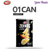 MD Zeekos Flamin' Hot Can – Spicy Flamin' Hot Flavor Chips