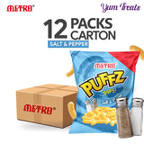 Metro Puffz Pops – Salt & Pepper Flavor | Crispy, Flavorful Snack Bites