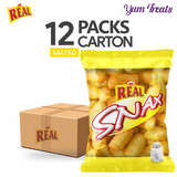 Real Snax – Salt Flavor Corn Puffs – Pack of 12