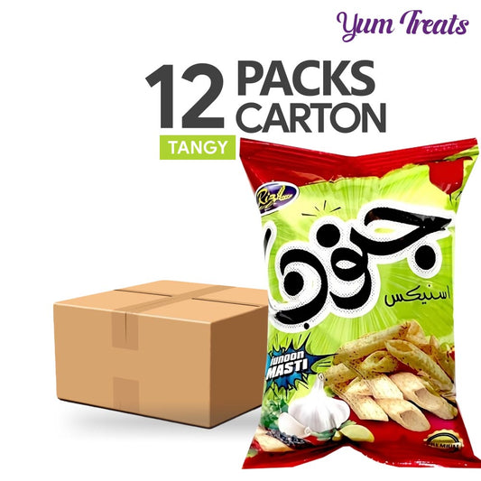 Rizwan Foods Junoon Chips – Junoon Masti (18g, 12-Packs)