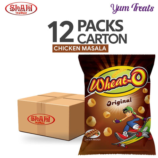 Shahi Wheat-O Original Snacks – Chicken Masala Flavor (12-Packs)