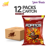 SnackArt | Popitos Smoky BBQ Nachos – Pack of 12