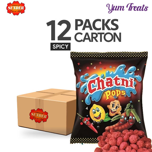 Sunder | Chatni Pops Jumbo- Spicy Flavor (12-Packs)
