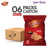 Super Crisp | BBQ Flavored Crinkled Chips (Pack of 6)
