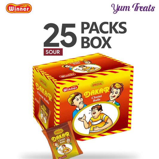 Winner Dakar Chutni Balls | Tangy, Chatpata Snack