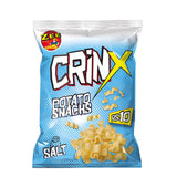 Zee Snacks Crinx Potato Snack – Salty Flavor (12-Packs)