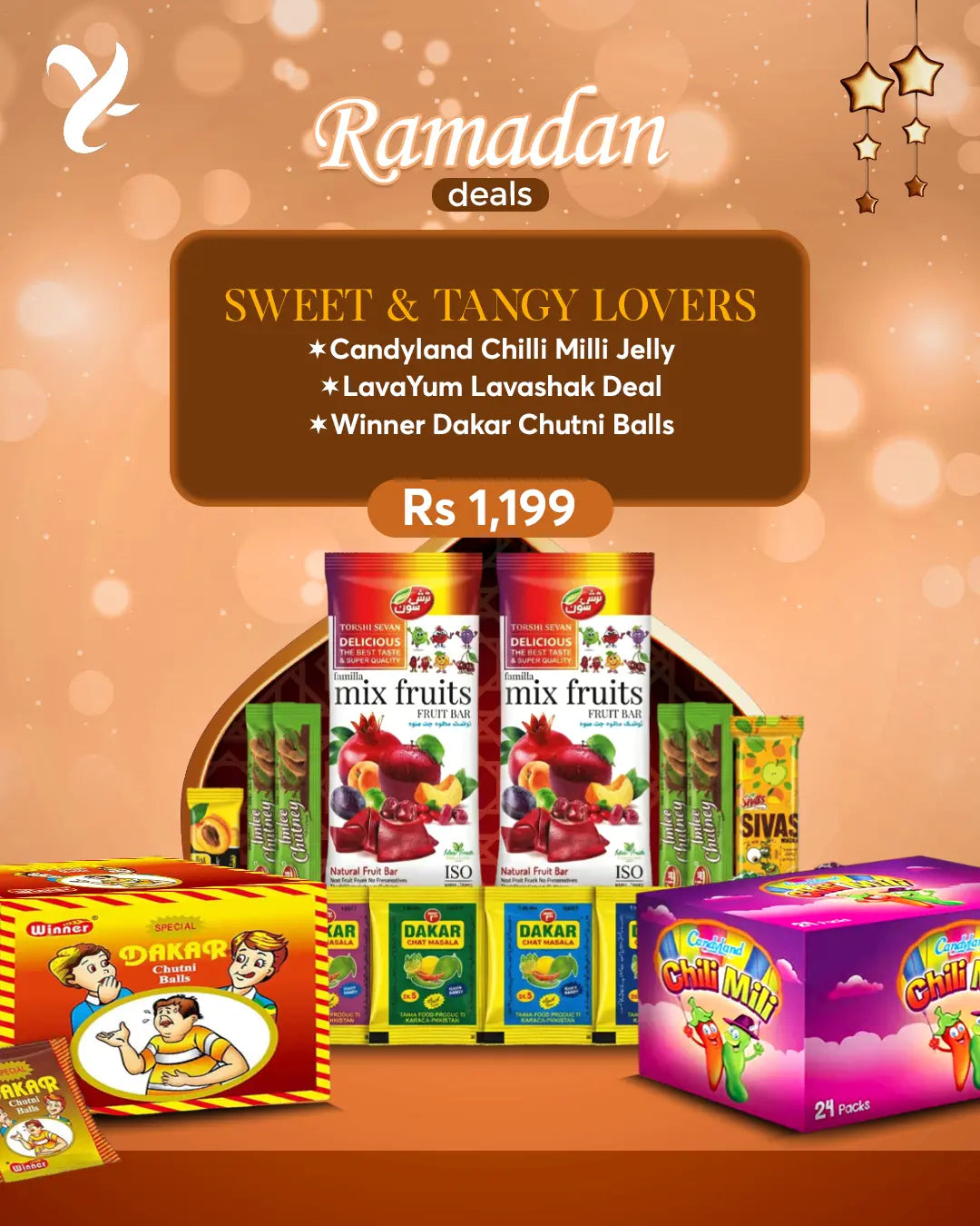 Sweet & Tangy Lovers – Lavashak Chatpata Snack Box