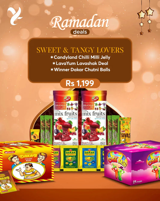 Sweet & Tangy Lovers – Lavashak Chatpata Snack Box