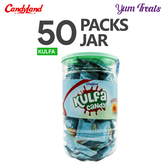 Candyland | Kulfa Candy – 50 Packs Jar