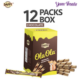 Daffy | Ola Ola – Chocolate Wafer Creamy Rolls – 12 Packs