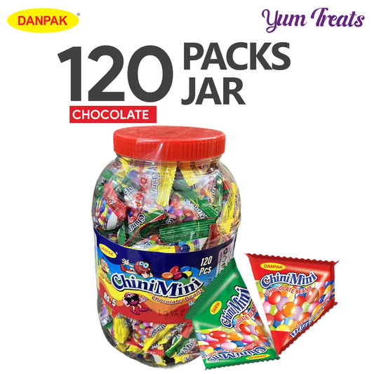 Danpak | Chini Mini Chocolate Beans – 120 PCS