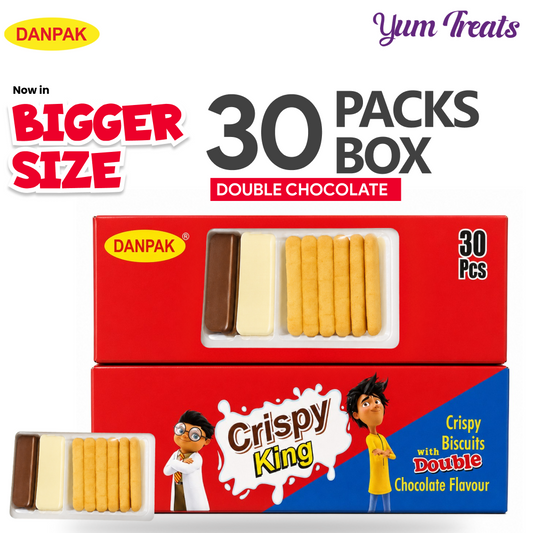 Danpak | Crispy King – Double Chocolate Biscuit Sticks