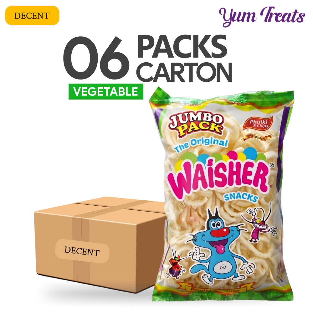 Decent Nimco | Waisher Jumbo Vegetable Green – Pack of 6