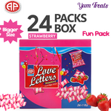 AP Love Letter Creamy Wafer Pillows - Strawberry Flavor