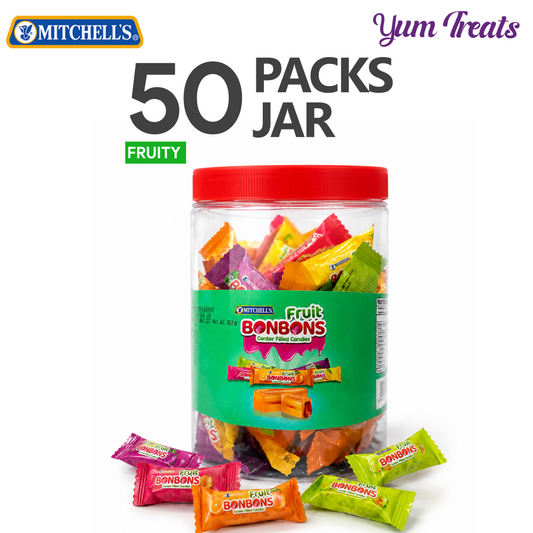 Mitchells Fruit BonBons Candy – Pack of 50