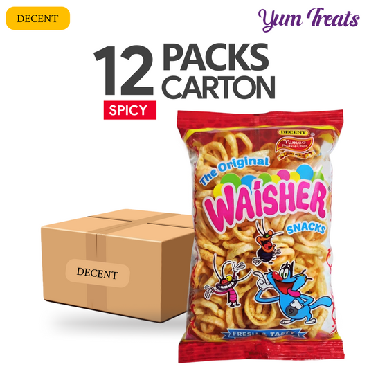 Decent Nimco | Waisher Jumbo Spicy Red – Pack of 6