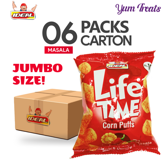 Ideal | Life Time Corn Puffs – Masala Masti Flavor