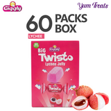 Giggly | Big Twisto Lychee Jelly – 60 Packs