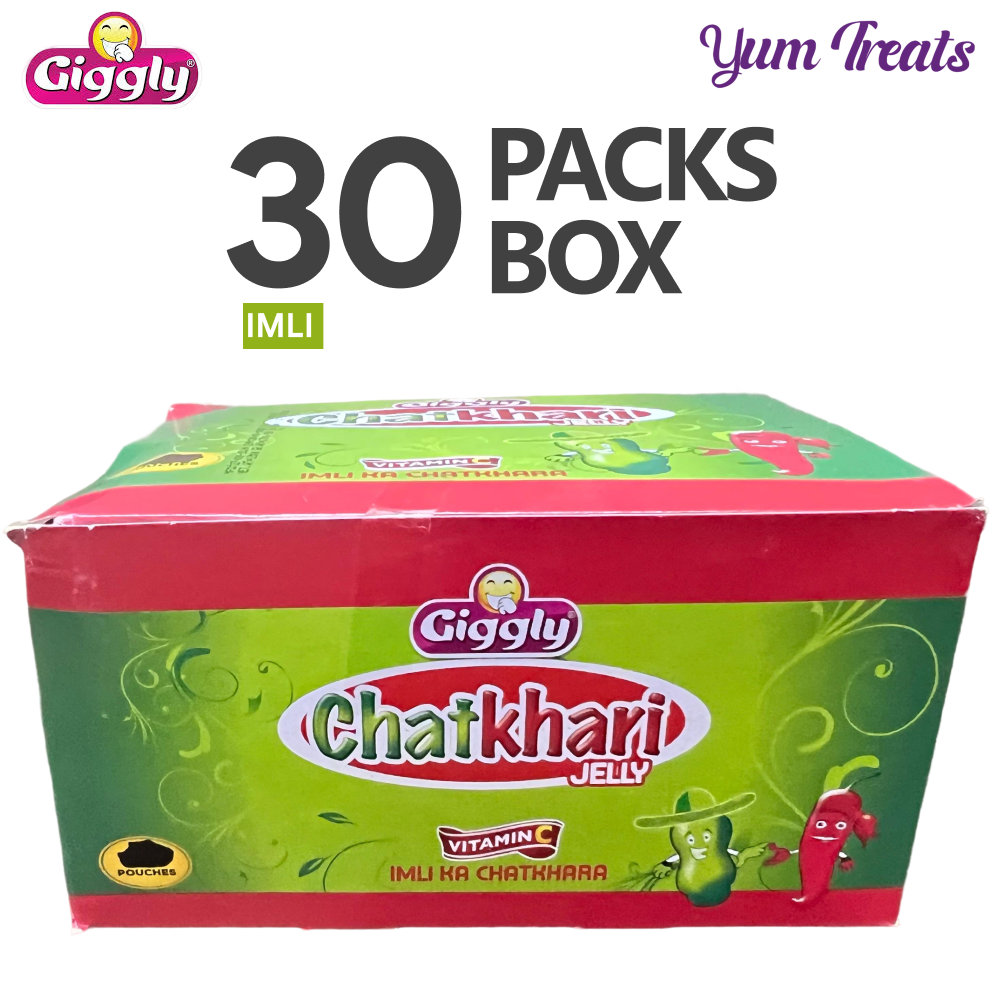 Giggly | Chatkhari Jelly – 30 Packs Box