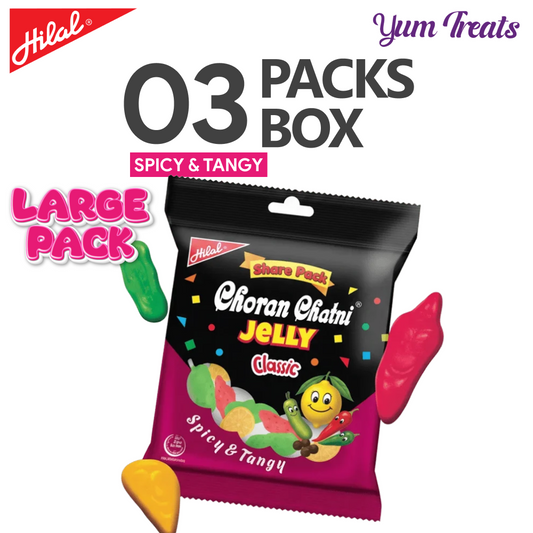 Hilal | Choran Chatni Jelly – 3 Share Packs