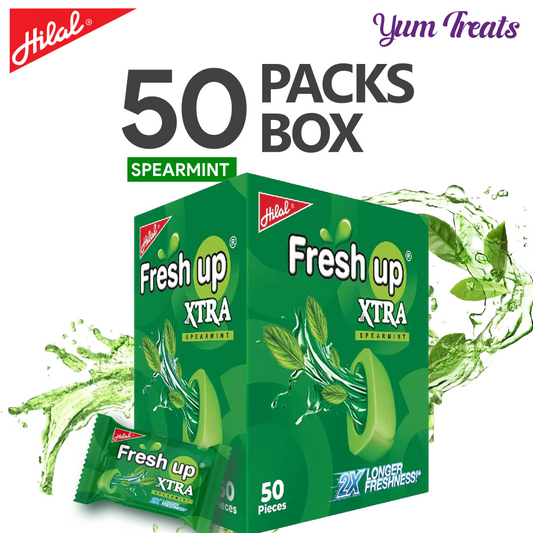 Hilal Fresh Up Xtra Spearmint (50-Packs)