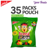 Hilal | Candeez Super Sour Candy – 35 PCS Pouch