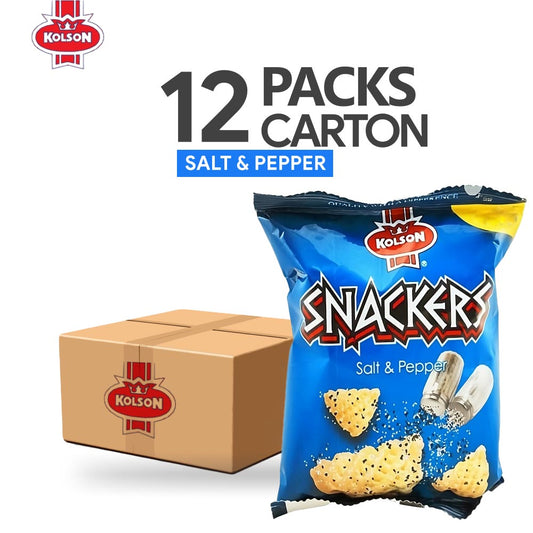 Kolson Snackers Salt & Pepper Flavored Chips