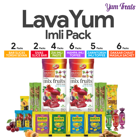 LavaYum Lavashak Deal – 25 PCS Ultimate Imli Combo