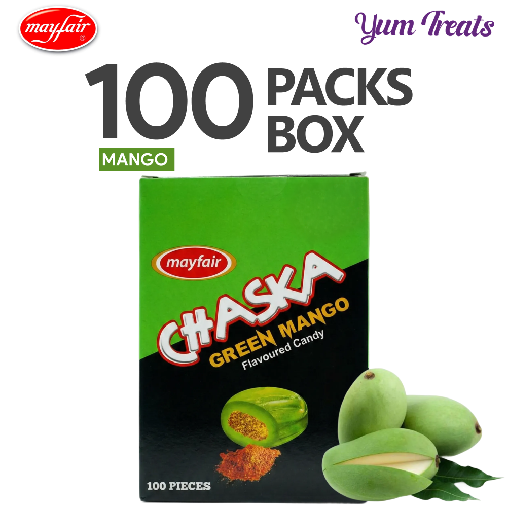 Mayfair | Chaska Green Mango Candy – 100 PCS