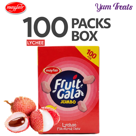 Mayfair | Fruit Gala Lychee Flavored Chews – Pack of 100