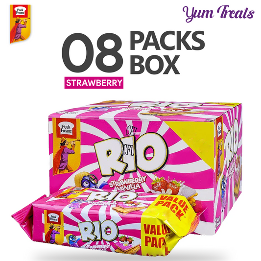 Peek Freans Rio – Strawberry Vanilla Flavored Biscuits