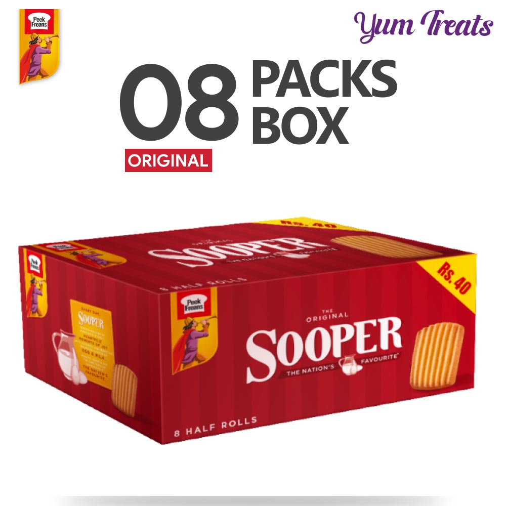 Peek Freans Sooper Original – Egg & Milk Flavored Biscuits