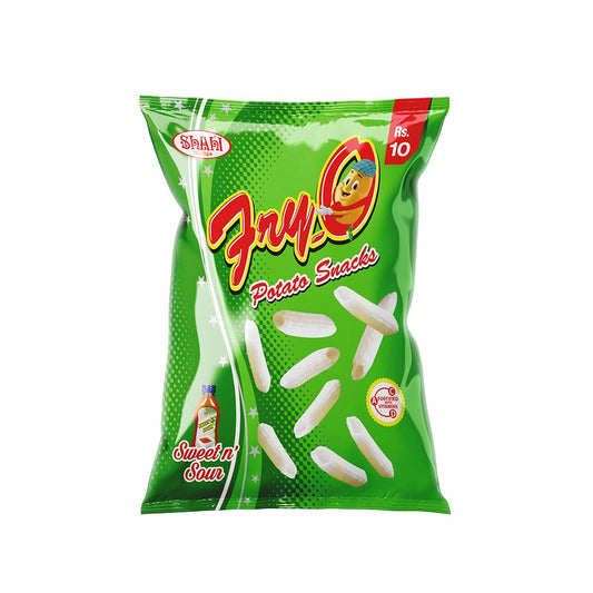 Shahi Fry-O Potato Snacks – Sweet N Sour Flavor (12-Packs)
