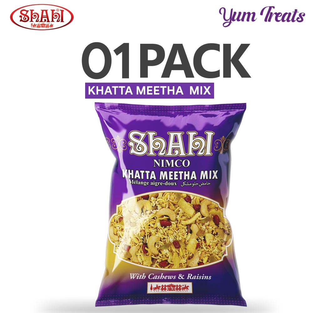Shahi Khatta Meetha Mix Nimco | Sweet & Tangy Snack Mix with Cashews