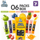 Skiddi | Fruity Ice Pops – 100% Natural Mix Flavors