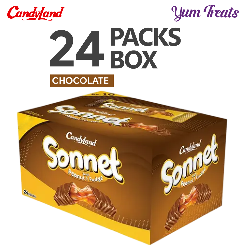 Candyland | Sonnet – Peanut & Fudge Chocolate