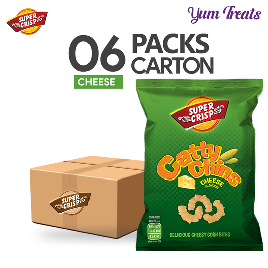 Super Crisp | Catty Chins – Cheese Flavor Bites (Pack of 6)